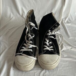 Lugz Black and White Athletic Shoes